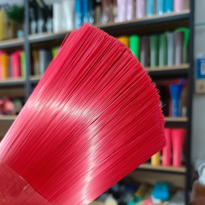 PET broom filament in various colors