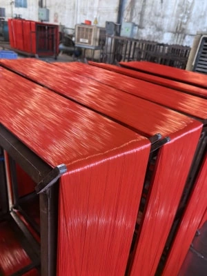 Filament extrusion production line